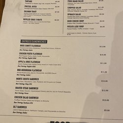Site-1 Brewing - Food menu