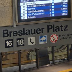 U-Bahn Breslauer Platz/Hbf