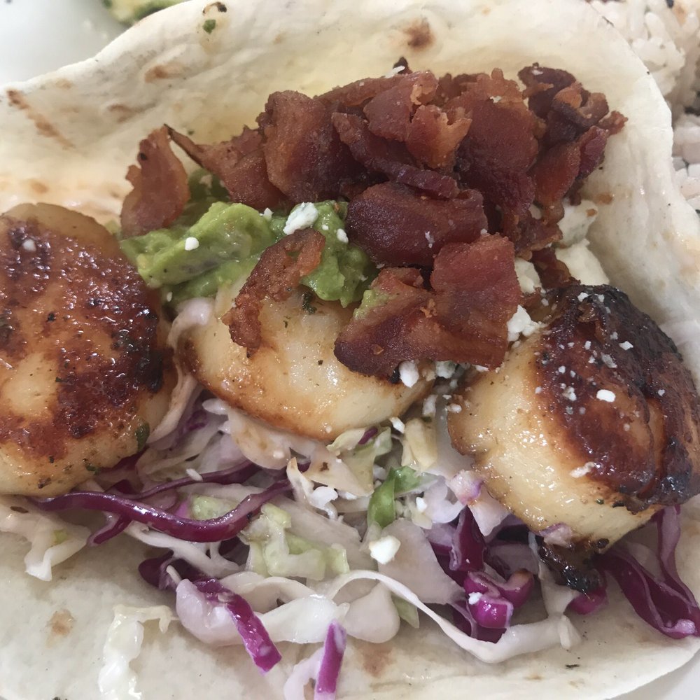Millie's - Scallop and bacon tacos. - Tex-Mex Near Me - Nantucket, Massachusetts