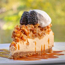 Driftless Glen Restaurant - Apple Crisp Cheesecake