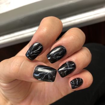 Magic Nails Salon - Marble gel polish on top of acrylics - Nail Salons Near Me - Narragansett, Rhode Island Magic Nails Salon - Marble gel polish on top of acrylics - Nail Salons Near Me - Narragansett, Rhode Island