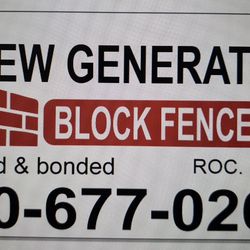 New Generation Block Fence
