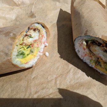 Kenji Burger - Soft Shell Crab Sushi Burrito - Burgers Near Me - Kapaa, Hawaii