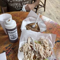 Pulled Chicken Salad and Grilled Cheese On Crack