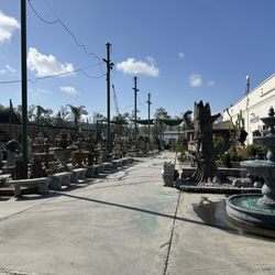 Thompson Building Materials - Another view of fountains, they also have cement benches.