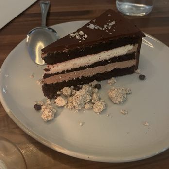 All Saints - Chocolate cake-beautiful, decent cake. Buttercream heavy - New American Near Me - Minneapolis, Minnesota All Saints - Chocolate cake-beautiful, decent cake. Buttercream heavy - New American Near Me - Minneapolis, Minnesota