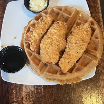 Teavolve - chicken and waffles - Coffee & Tea Near Me - Baltimore, Maryland