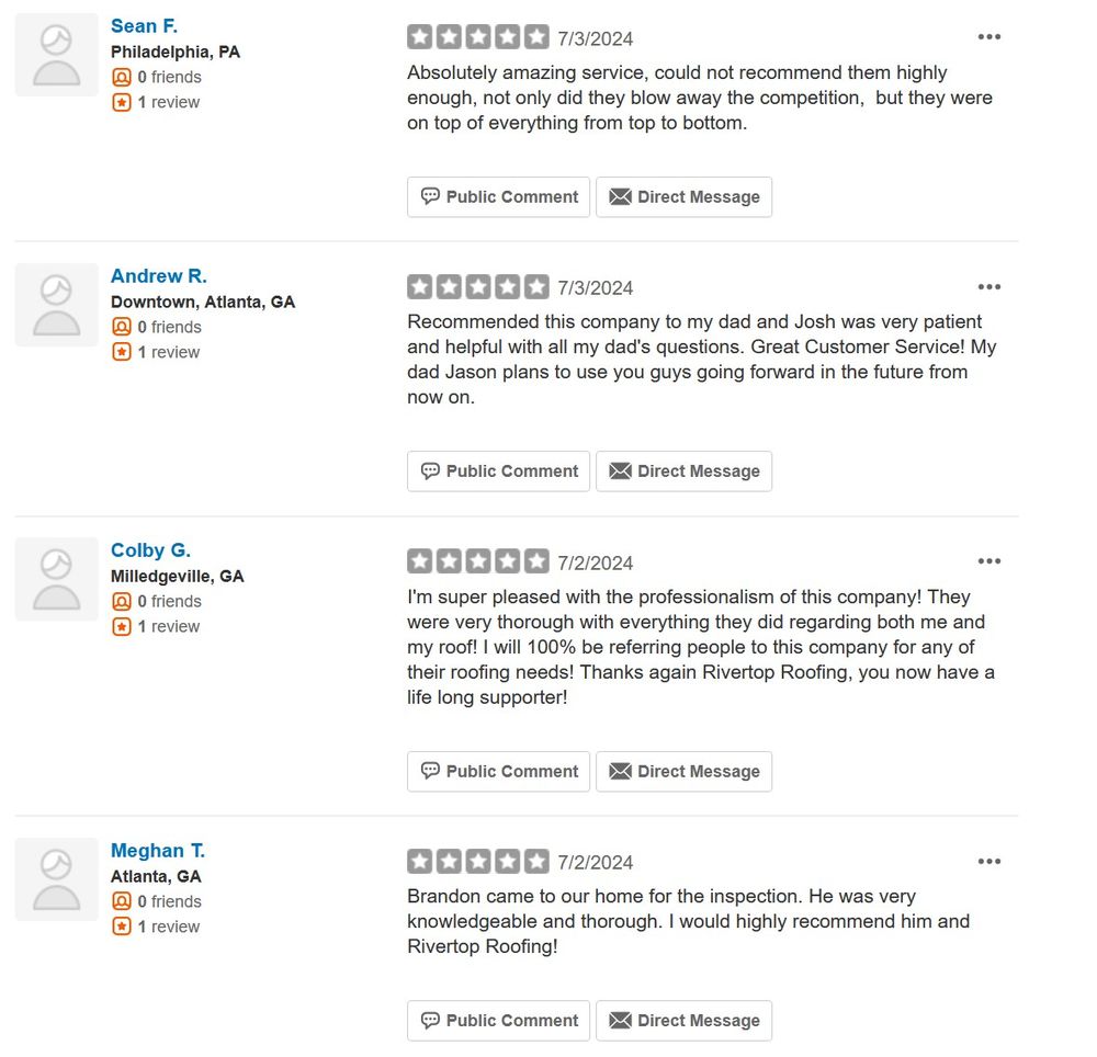 Slide of Rivertop Roofing