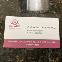 Dr.Blanton business card Dr.Blanton business card