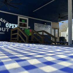 Fisherman's Pride - Covered picnic tables