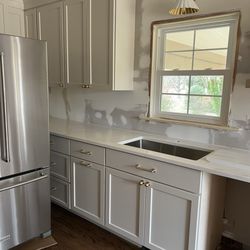 KJ Natural Stone - Minimal seams & virtually unnoticeable!