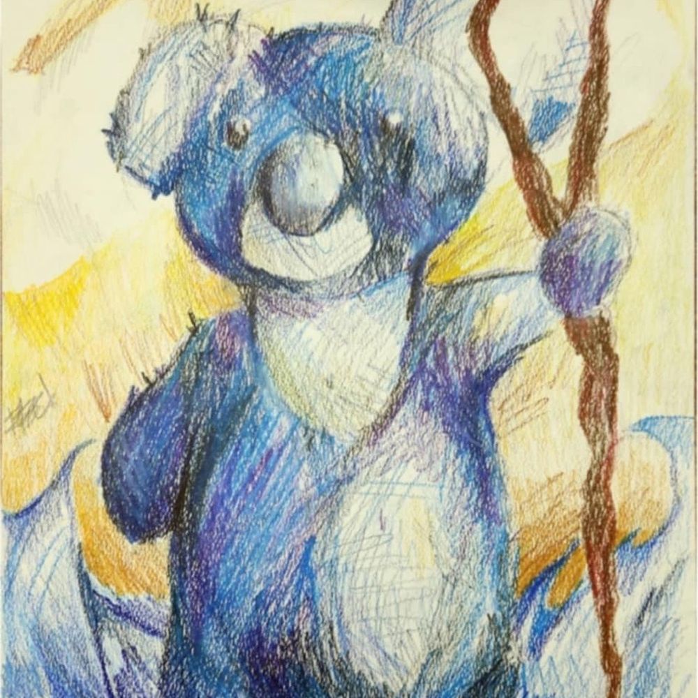 Stuffed koala