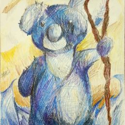 Stuffed koala