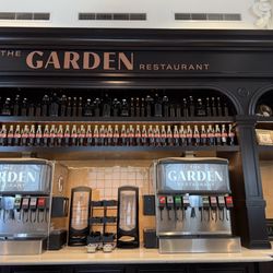 The new name is garden restaurant.