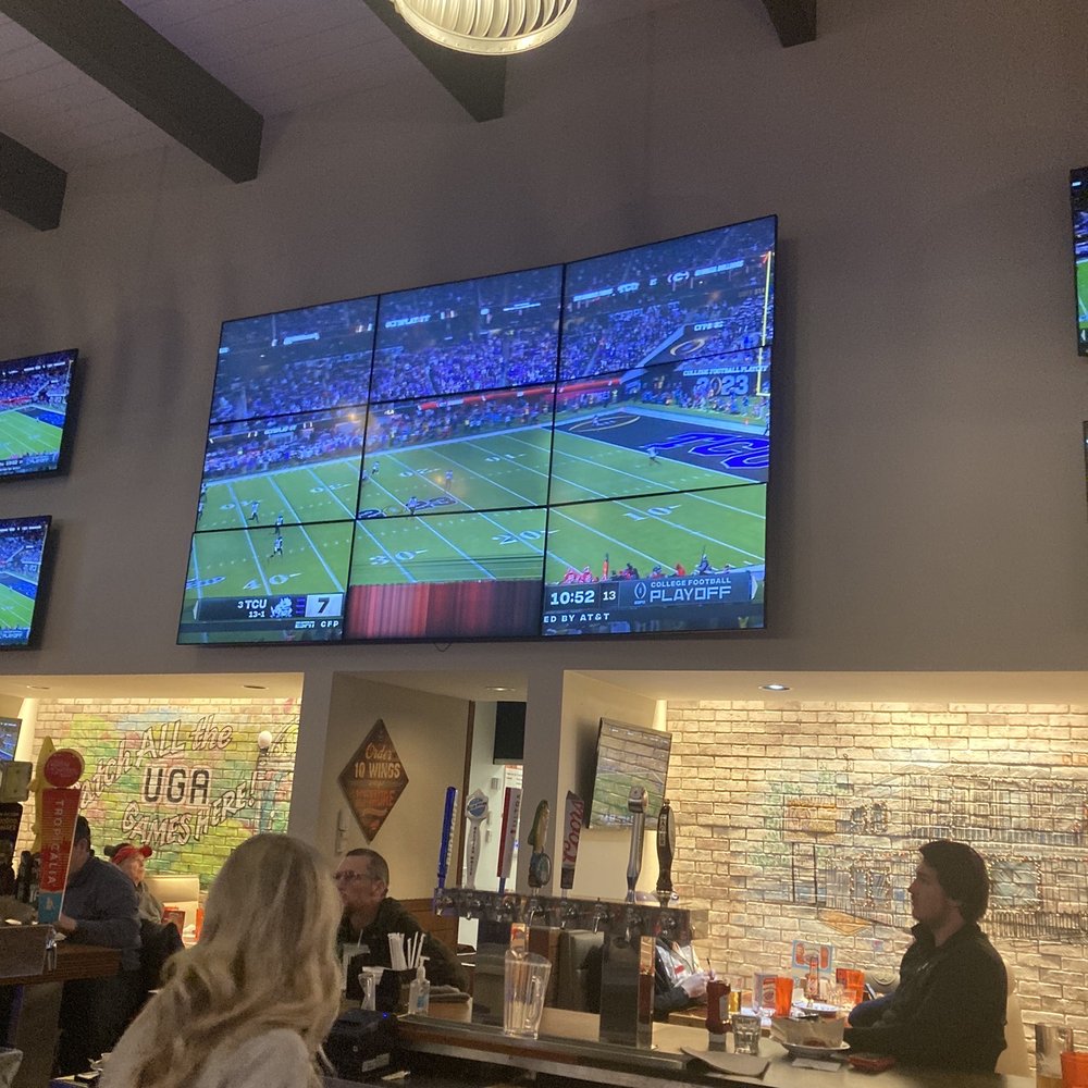 Hooters - A broke ass tv. - Chicken Wings Near Me - Buford, Georgia Hooters - A broke ass tv. - Chicken Wings Near Me - Buford, Georgia