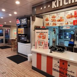KFC - Interior and dining area