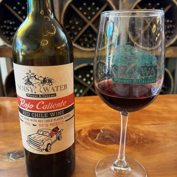 Noisy Water Winery - Red Chile wine - Wine Tasting Room Near Me - Albuquerque, New Mexico