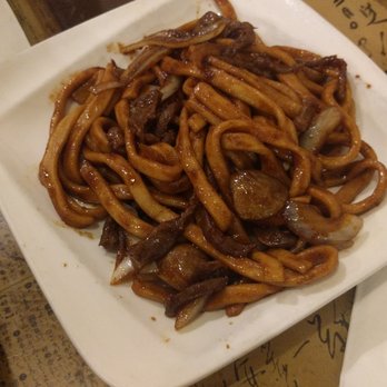 Shanghai Noodle House - Sha cha noodles. Smoky flavor. - Shanghainese Near Me - Edison, New Jersey