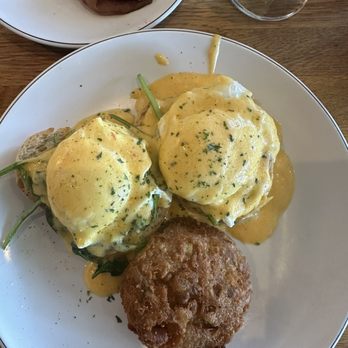 The Breakfast Bar - Eggs Noni (Served Benedict Style) - Breakfast & Brunch Near Me - Long Beach, California