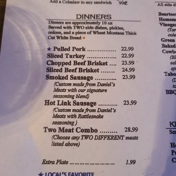 Beartooth Barbecue - Barbeque Near Me - West Yellowstone, Montana