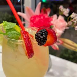 Pretty, but not the best margarita I've had.