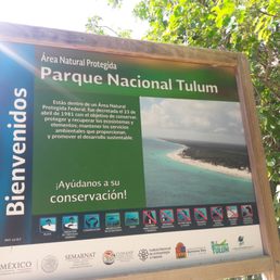 Entrance to the park