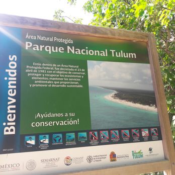 Parque Nacional Tulum - Entrance to the park - Parks Near Me - Tulum, ROO