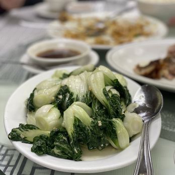 Rose Garden Chinese Cuisine - Baby Bok Choy with Garlic - Chinese Near Me - Windsor, Ontario Rose Garden Chinese Cuisine - Baby Bok Choy with Garlic - Chinese Near Me - Windsor, Ontario