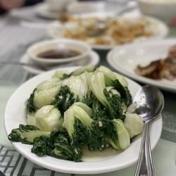 Rose Garden Chinese Cuisine - Baby Bok Choy with Garlic