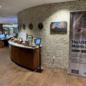 USO - Central Florida - Interior front entrance area - Airport Lounges Near Me - Orlando, Florida USO - Central Florida - Interior front entrance area - Airport Lounges Near Me - Orlando, Florida