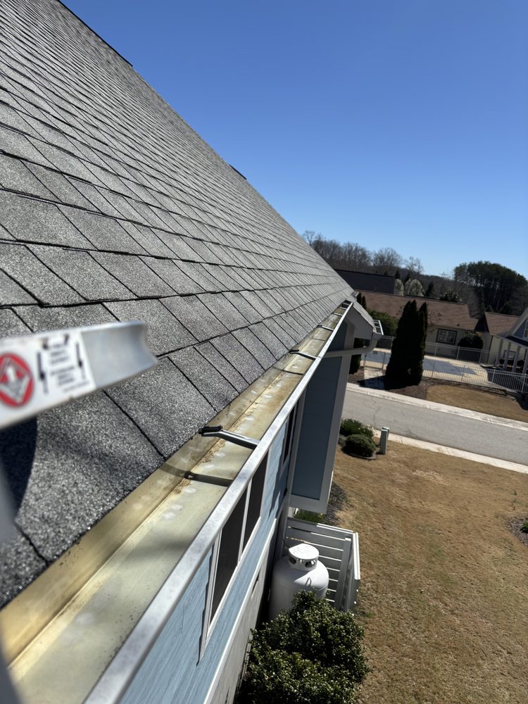 Slide of Studs Gutter Cleaning