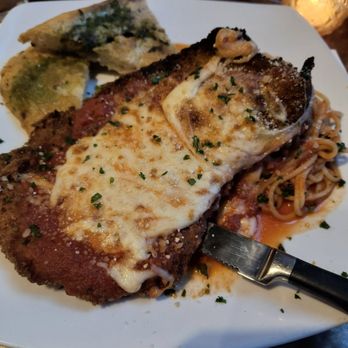 Liberty Hound - Chicken Parm with focaccia bread . - Seafood Near Me - Buffalo, New York