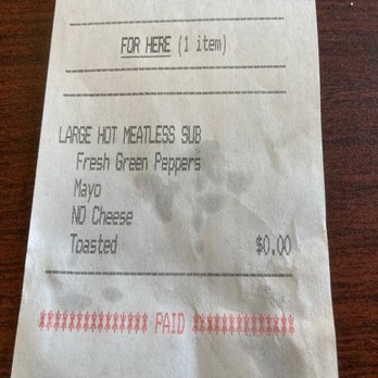 Hiller’s Pizzeria - Kitchen order, not what I ordered. - Pizza Near Me - Hopkinton, Massachusetts
