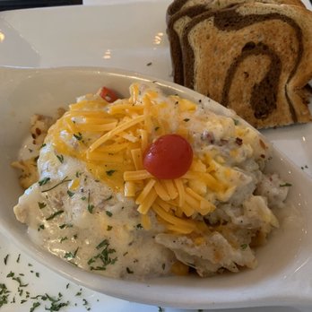 Rebecca's Bistro - The 'Breakfast Casserole', available Saturday mornings only. - Cafes Near Me - Walnut Creek, Ohio
