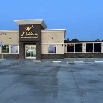 Aladdin Mediterranean Restaurant - Exterior - Middle Eastern Near Me - Victorville, California