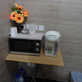 重慶大廈 - microwave and hot water avail in hall at this guest house - Landmarks & Historical Buildings Near Me - Hong Kong, HK