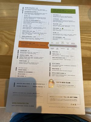 Menu photo 6 Four Day Ray Brewing Fishers, IN