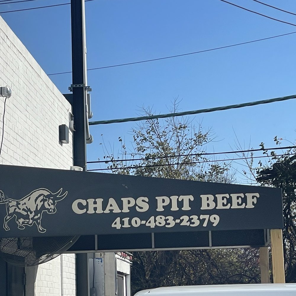 Chaps Pit Beef - Outside rear entrance - Barbeque Near Me - Baltimore, Maryland