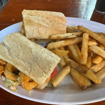 The Lost Cajun - Fried Zydecko Shrimp with Spicy Cajun Sauce Po Boy - Cajun/Creole Near Me - Greenville, South Carolina The Lost Cajun - Fried Zydecko Shrimp with Spicy Cajun Sauce Po Boy - Cajun/Creole Near Me - Greenville, South Carolina
