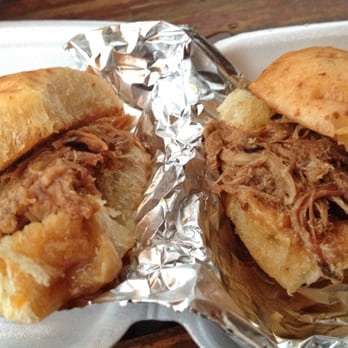 AJ's Ranch Road Grill - Pulled pork sliders - Barbeque Near Me - San Marcos, Texas AJ's Ranch Road Grill - Pulled pork sliders - Barbeque Near Me - San Marcos, Texas