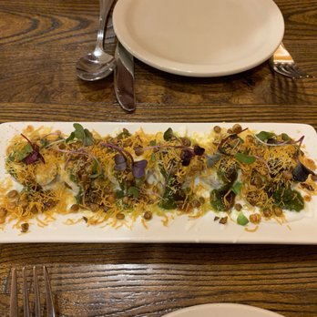 Tilak - Aloo tikka chaat bites - Indian Near Me - San Francisco, California Tilak - Aloo tikka chaat bites - Indian Near Me - San Francisco, California