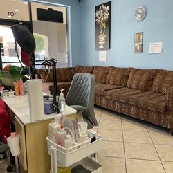 Victoria Nails Spa - Interior, wifi on the wall