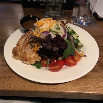 The Goat RiverSouth - House salad with chicken - Bars Near Me - Columbus, Ohio