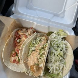 Burrito-grilled Shrimp