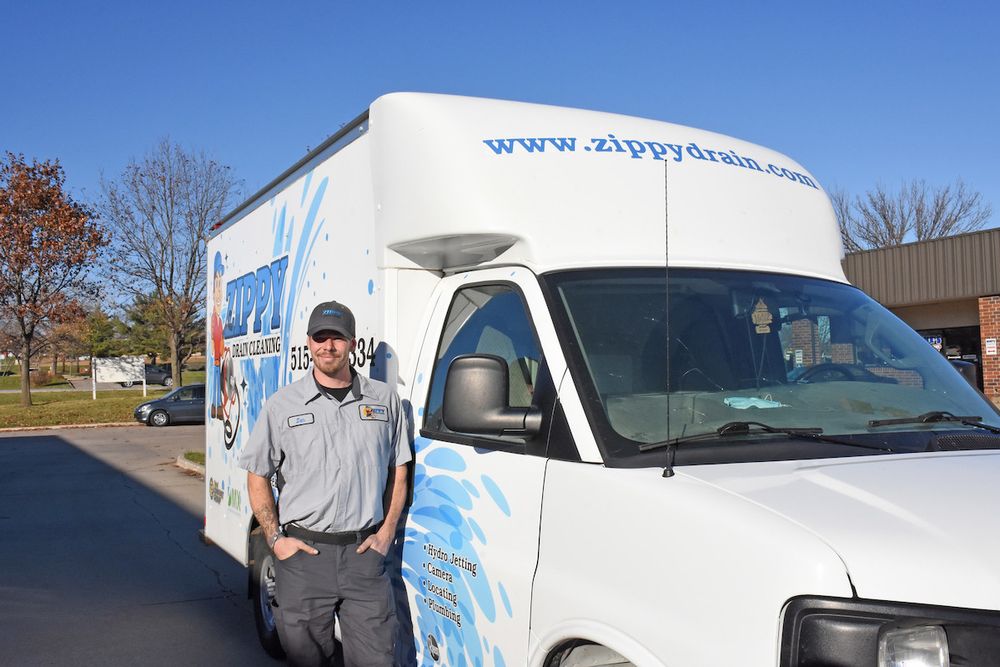 Slide of Zippy Drain