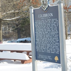 Colebrook Historical Marker