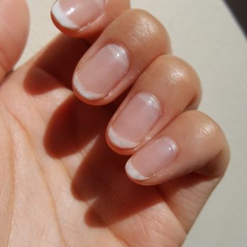 A Perfect Day SPA - Doesn't show on camera but the white tips are somewhat spotty. Overall still pretty - Day Spas Near Me - Indianapolis, Indiana