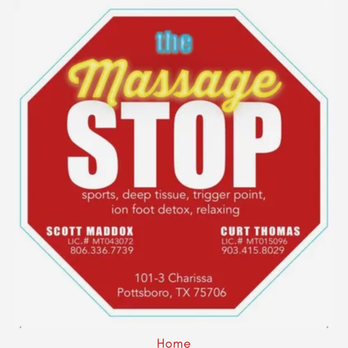 The Massage Stop - Massage Therapy Near Me - Pottsboro, Texas The Massage Stop - Massage Therapy Near Me - Pottsboro, Texas