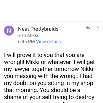Neat Pretty Braids - Completely unprofessional. - Hair Stylists Near Me - Houston, Texas