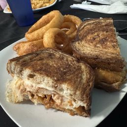 Grouper Ruben Sandwich